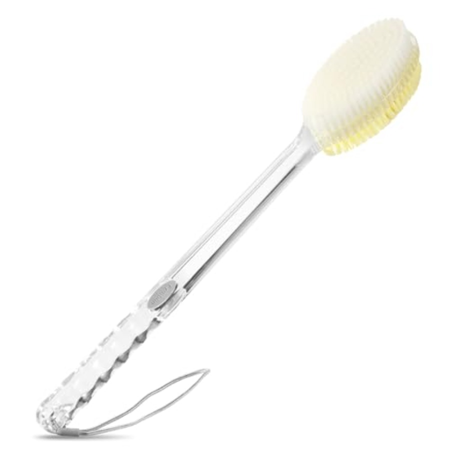 Dry Brush Body - Back Scrubber Long Handle for Shower,