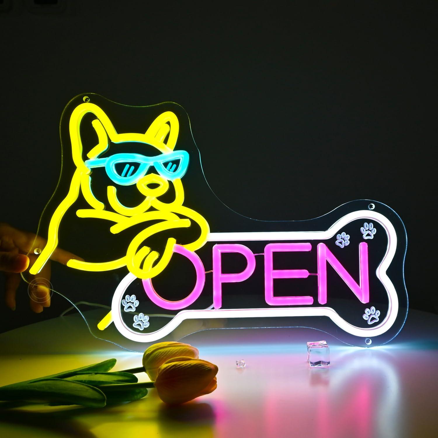 Spa & Wellness Hotel Diamond Ustroń - Pet Shop Open Neon Sign USB