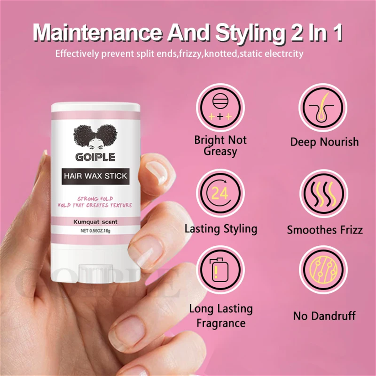 GOIPLE Flyaway Taming Wax Stic – Hair Removal Cream Bewertung und Preis