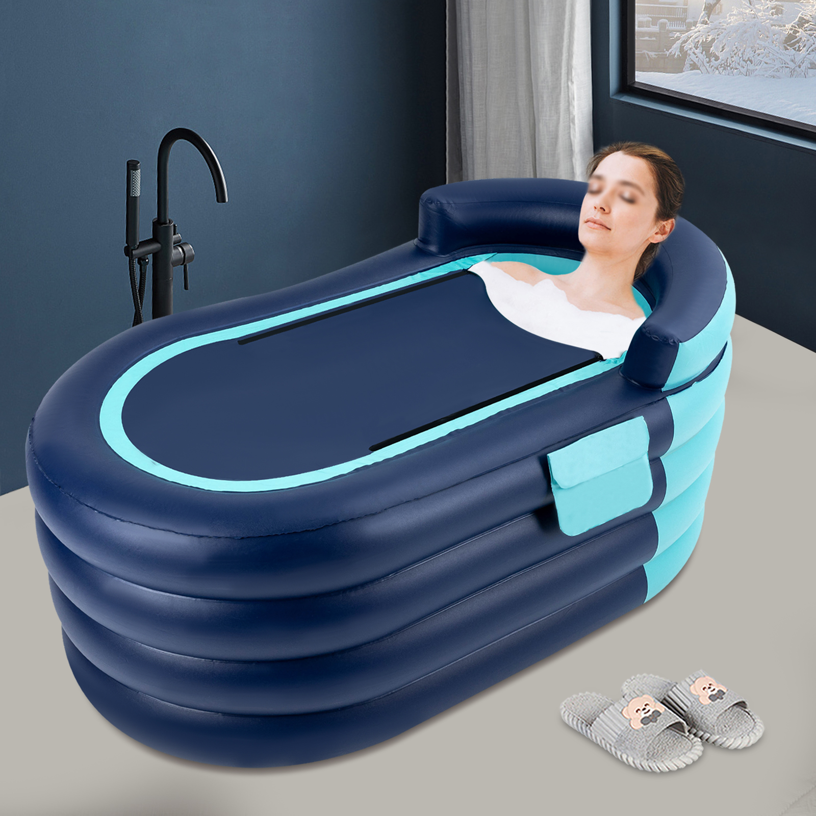 Portable Inflatable Bathtub Fo – W Spa & Wellness Bewertung und Preis