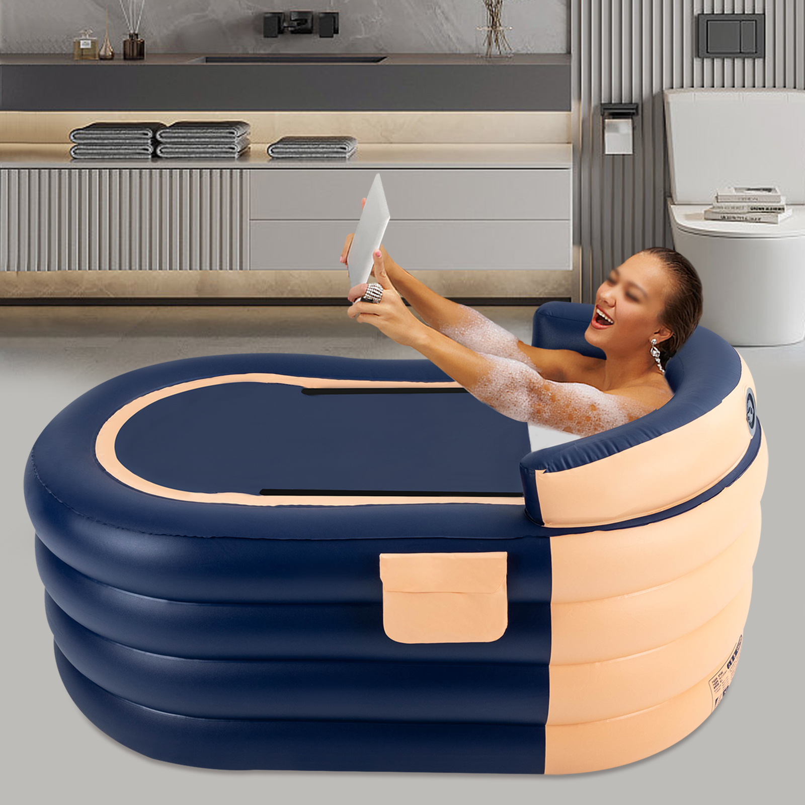 Portable Inflatable Bathtub Fo – W Spa & Wellness Bewertung und Preis