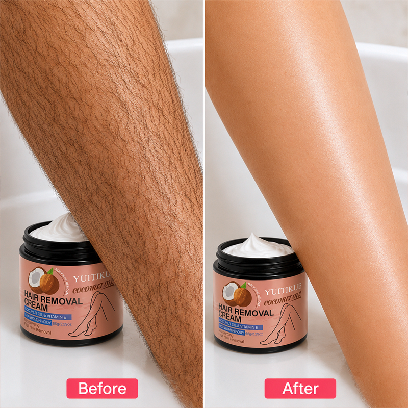 YUITIKUE Coconut Oil VE Hair R – Hair Removal Cream Bewertung und Preis
