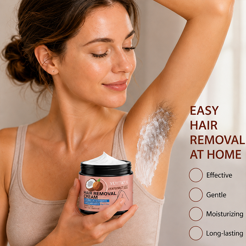 YUITIKUE Coconut Oil VE Hair R – Hair Removal Cream Bewertung und Preis