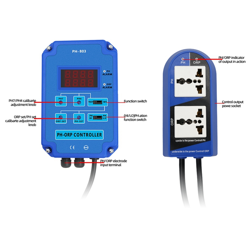 Digital 2&1 PH ORP Monitor Red – W Spa & Wellness Bewertung und Preis