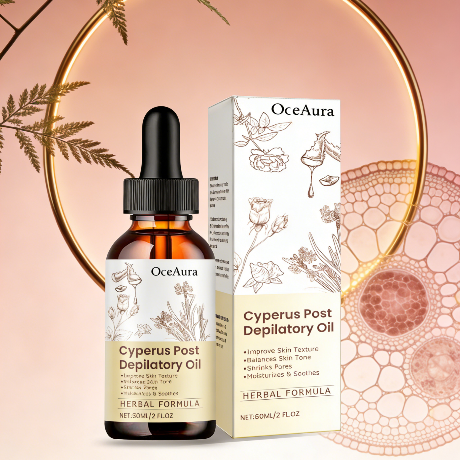 OceAura Cyperus Rotundus Oil f – Hair Removal Cream Bewertung und Preis