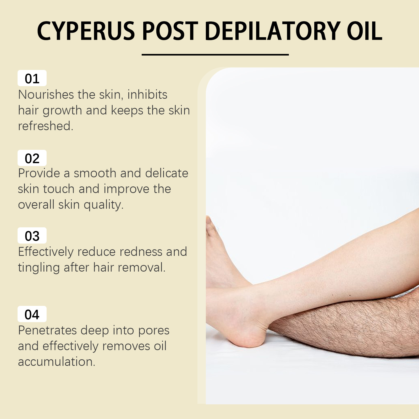 OceAura Cyperus Rotundus Oil f – Hair Removal Cream Bewertung und Preis