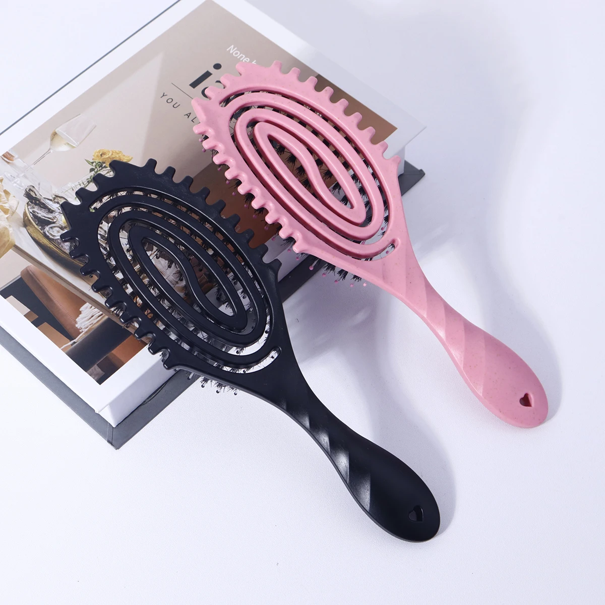 2-piece Comb Set,one Hollowed  – Dry Brush Body Bewertung und Preis