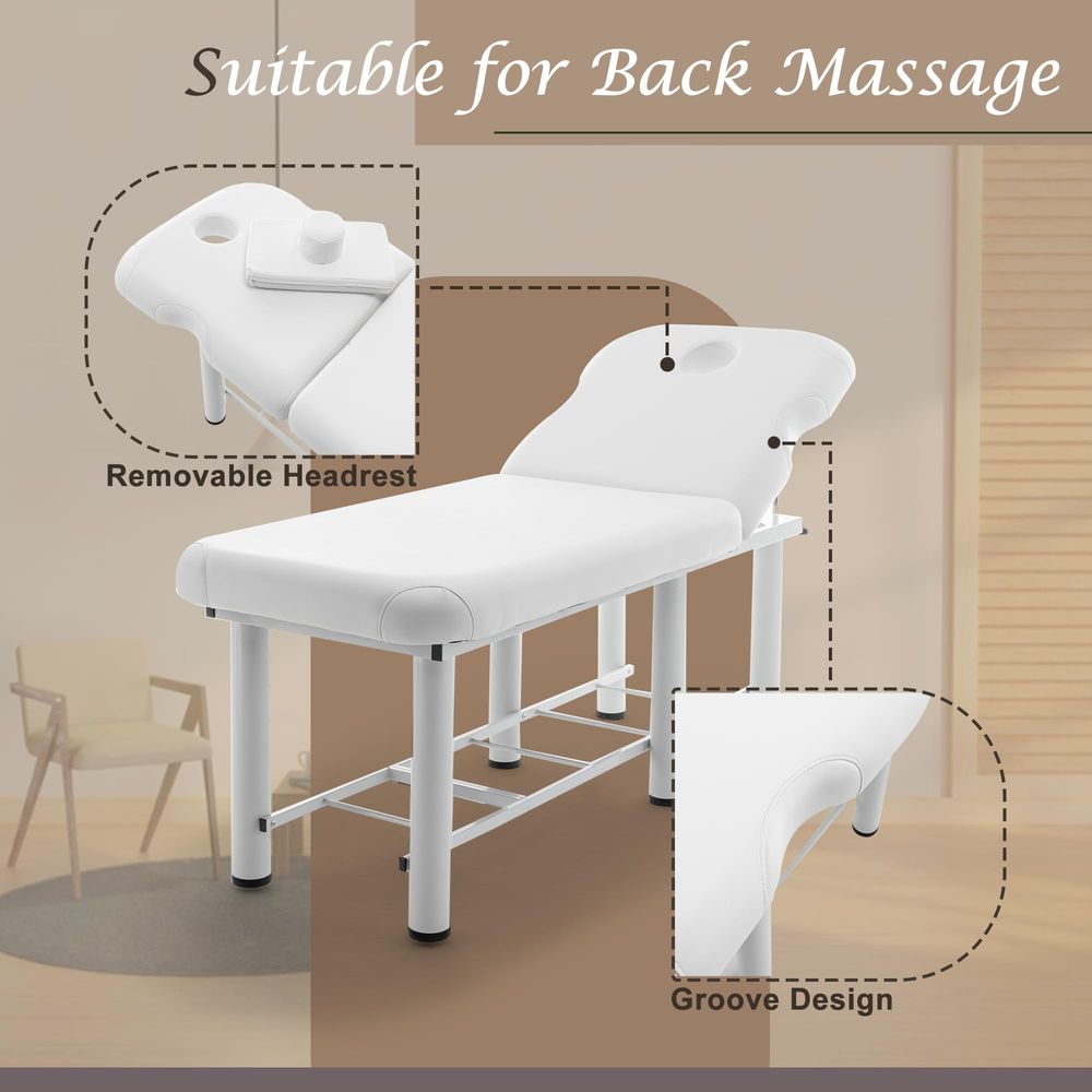 Massage Table w Adjustable Bac – W Spa & Wellness Bewertung und Preis