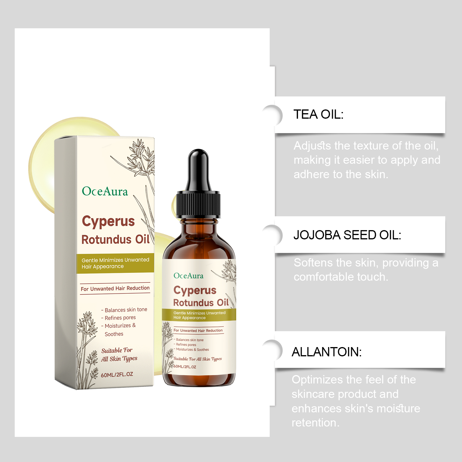 Cyperus Rotundus Hair Removal  – Hair Removal Cream Bewertung und Preis