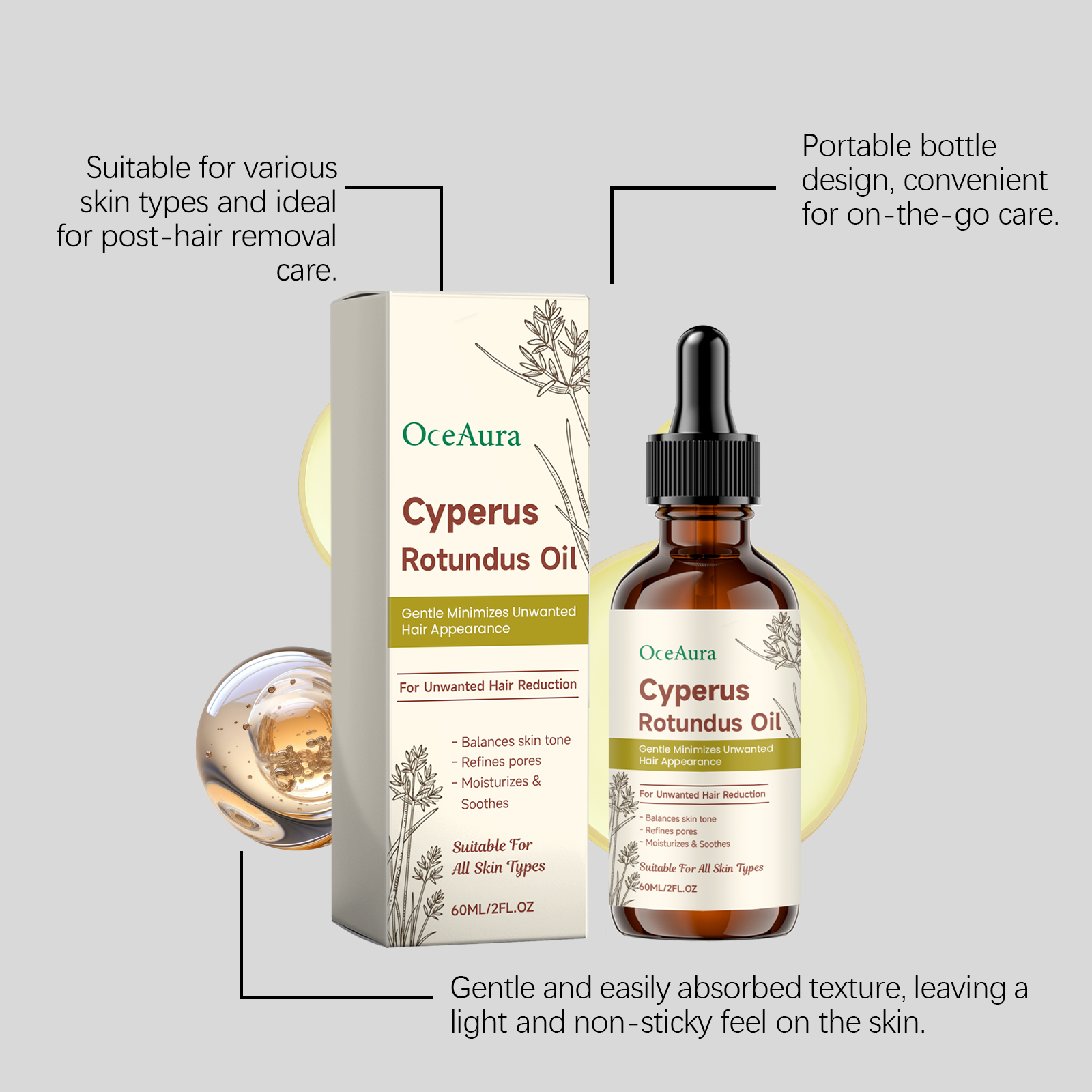 Cyperus Rotundus Hair Removal  – Hair Removal Cream Bewertung und Preis